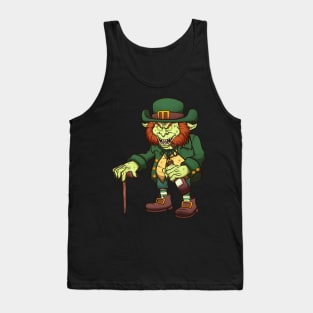 Evil Leprechaun Tank Top